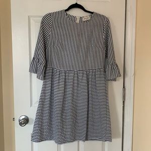 Pinstripe dress